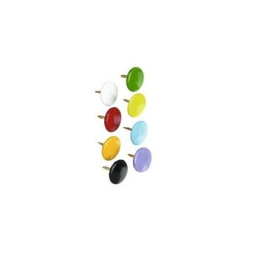 ValueX Drawing Pin 9.5mm Assorted Colours (Pack 100) – 26161