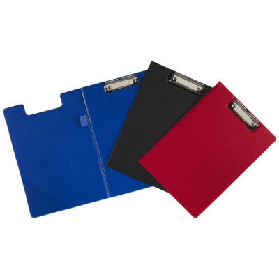 ValueX Foldover Clipboard PVC Cover A4 Blue – 881703