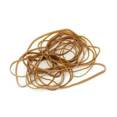 ValueX Rubber Elastic Band No 38 3x150mm 454g Natural - RB38/454/NAT