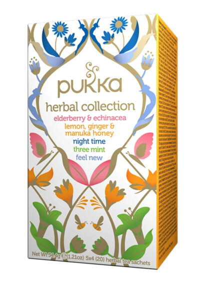 Pukka Tea Herbal Tea Collection Envelopes (Pack 20) 5060229012371