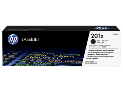HP 201X Black High Yield Toner 2.8K pages for HP Color LaserJet Pro M252/M274/M277 - CF400X