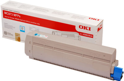 OKI Cyan Toner Cartridge 10K pages - 45862816