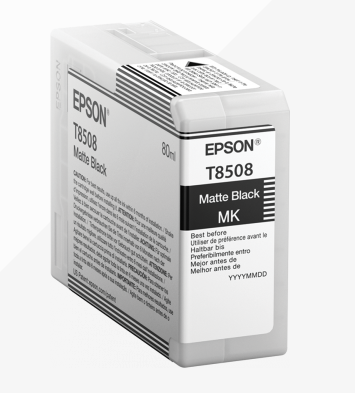 Epson T8508 Matte Black Ink Cartridge 80ml - C13T850800