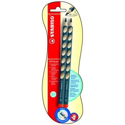 STABILO EASYgraph HB Pencil Right Handed (Pack 2) – B-39890-10
