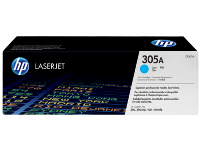 HP 410A Cyan Standard Capacity Toner 2.3K pages for HP Color LaserJet Pro M377/M452/M477 - CF411A