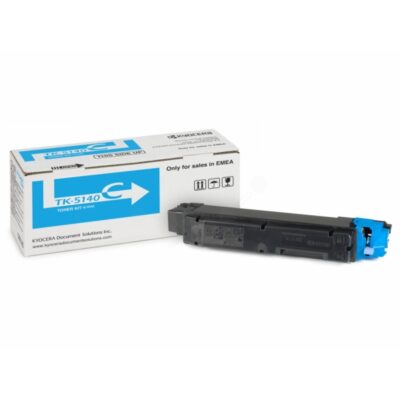 Kyocera TK5140C Cyan Toner Cartridge 5k pages - 1T02NRCNL0