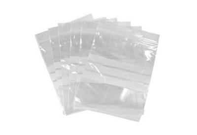 ValueX Grip Bags Write On 40mu 88x114mm Clear (Pack 1000) – 590123