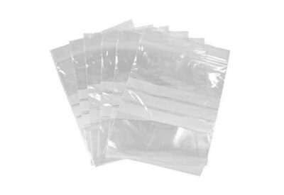 ValueX Grip Bags Write On 40mu 88x114mm Clear (Pack 1000) - 590123