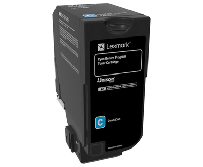 Lexmark Cyan Toner Cartridge 3K pages - 74C20C0