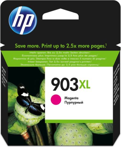 HP 903XL Magenta High Yield Ink Cartridge 750 pages 8.5ml for HP OfficeJet 6950/6960/6970 AiO – T6M07AE