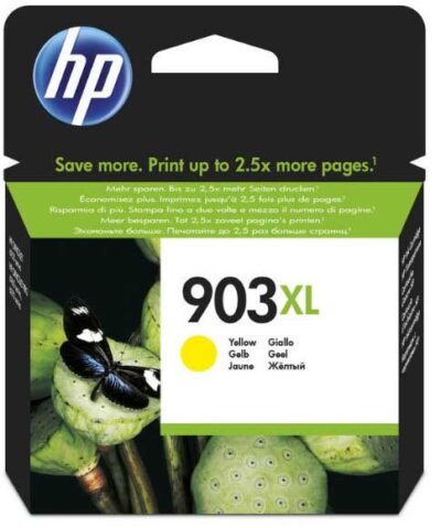 HP 903XL Yellow High Yield Ink Cartridge 750 pages 8.5ml for HP OfficeJet 6950/6960/6970 AiO – T6M11AE