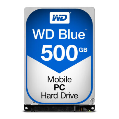 Western Digital Blue 500GB 2.5 Inch SATA 6Gbs 5400 RPM Internal Hard Drive