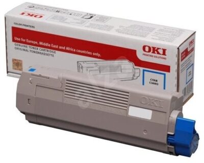 OKI Cyan Toner Cartridge 10K pages - 46443103