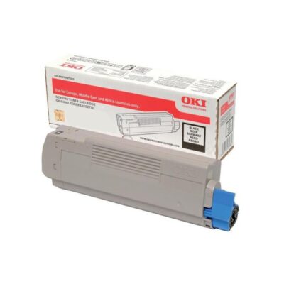 OKI Black Toner Cartridge 10K pages - 46443104