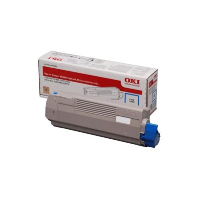 OKI Cyan Toner Cartridge 6K pages - 46507507