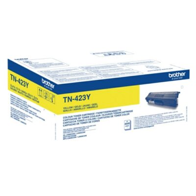 Brother Yellow Toner Cartridge 4k pages - TN423Y