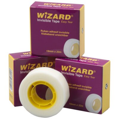 ValueX Wizard Invisible Tape 19mmx33m Clear (Pack 8) - 22130