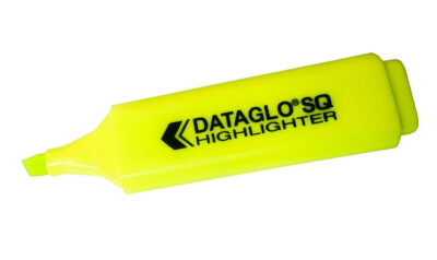 ValueX Flat Barrel Highlighter Pen Chisel Tip 1-5mm Line Yellow (Pack 10) – 791005