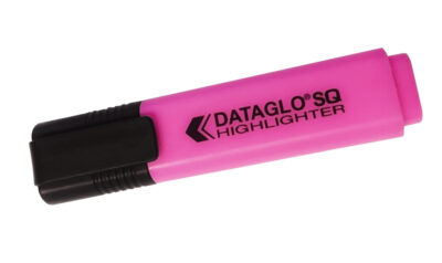 ValueX Flat Barrel Highlighter Pen Chisel Tip 1-5mm Line Pink (Pack 10) – 791008