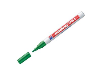 edding 751 Paint Marker Bullet Tip 1-2mm Line Green (Pack 10) – 4-751004