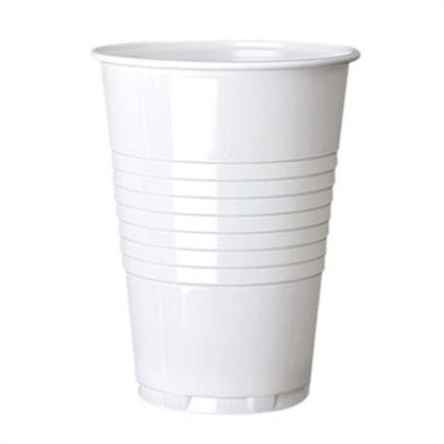 ValueX Hot Drink Plastic Vending Cup 7oz White (Pack 100) 0510039