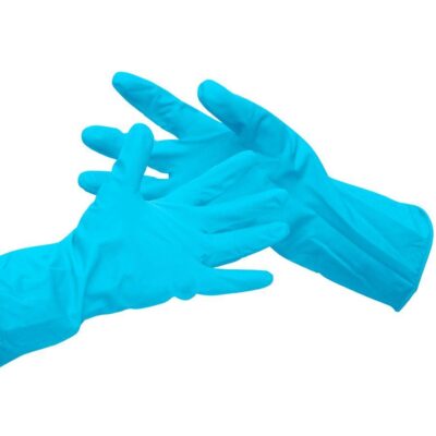 ValueX Household Rubber Gloves Blue Medium – 803009