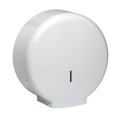 ValueX Mini Jumbo Toilet Roll Dispenser Plastic White  – 1101004