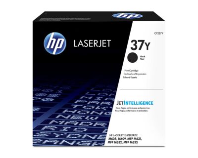 HP 37Y Black Extra High Yield Toner 41K pages for HP LaserJet Enterprise M607/M608/M609/MFP M631/MFP M632/MFP M633 - CF237Y