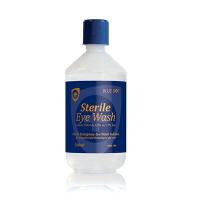 Blue Dot Sterile Eye Wash 500ml Bottle – 1047029