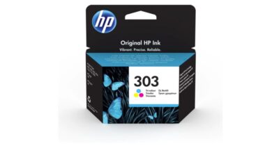 HP 303 Tricolour Standard Capacity Ink Cartridge 4ml for HP ENVY Photo 6230/7130/7830 series – T6N01AE