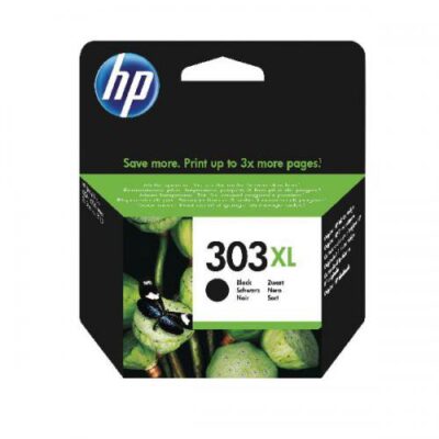 HP 303XL Black High Yield Ink Cartridge 12ml for HP ENVY Photo 6230/7130/7830 series – T6N04AE