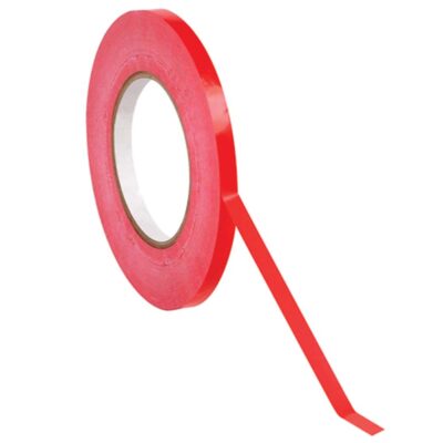 ValueX PVC Bag Neck Tape 9mmx66m Red (Pack 6) – 221491