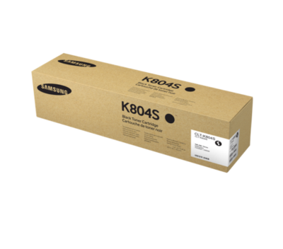 Samsung CLTK804S Black Toner Cartridge 20K pages - SS586A