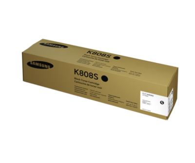 Samsung CLTK808S Black Toner Cartridge 23K pages - SS600A