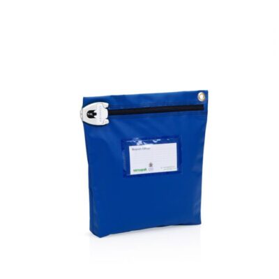 Versapak Secure Cash Bag Medium 267 x 267 x 50mm Blue – CCB1-BLS