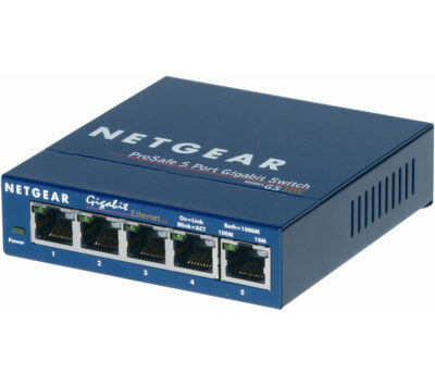 Netgear Unmanaged 5 Port Gigabit Desktop