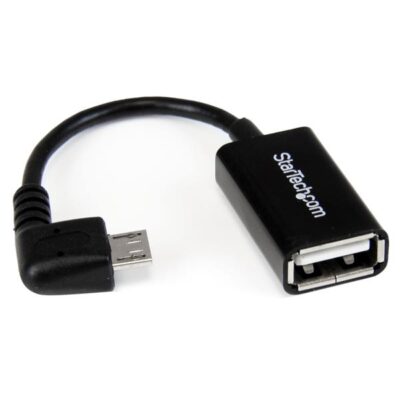 StarTech.com 5in Right Angle Micro USB to USB