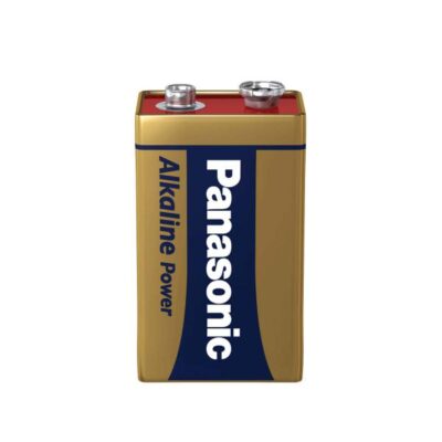 Panasonic Bronze Power 9V Alkaline Batteries (Pack 1) – PANA6LR61B1-APB