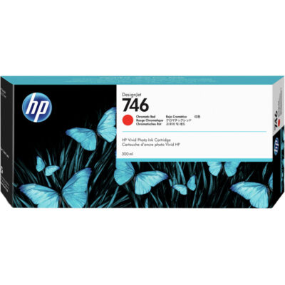 HP 746 Chromatic Red Standard Capacity Ink Cartridge 300ml – P2V81A