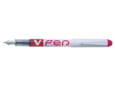 Pilot V-Pen Erasable Disposable Fountain Pen Pink (Pack 12) - 631101209