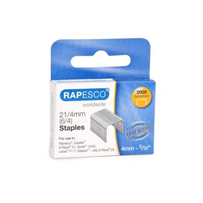 Rapesco 21/4mm Galvanised Staples (Pack 2000) – 1367