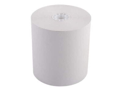 Exacompta Thermal Cash Register Roll BPA Free 1 Ply 48gsm 80x80x12mm 72m White (Pack 5) – 43706E