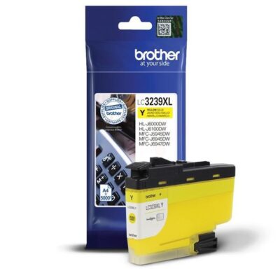 Brother Yellow High Capacity Ink Cartridge 50ml - LC3239XLY