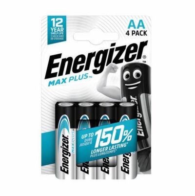 Energizer Max Plus AA Alkaline Batteries (Pack 4) – E301323602