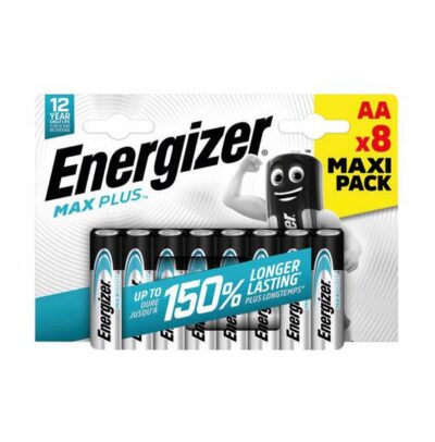 Energizer Max Plus AA Alkaline Batteries (Pack 8) – E301324602