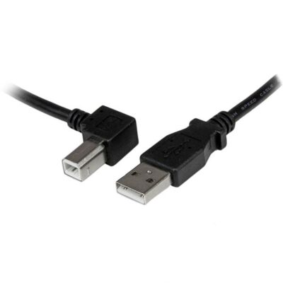 StarTech.com 2m USB 2.0 A to Left Angle B Cable