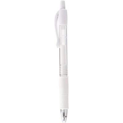 Pilot G-207 Retractable Gel Rollerball Pen 0.7mm Tip 0.39mm Line Pastel White (Pack 12) - 47101250