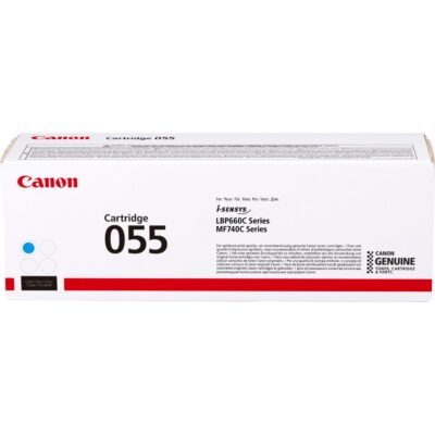 Canon 055C Cyan Standard Capacity Toner Cartridge 2.1k pages - 3015C002