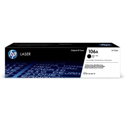 HP 106A Black Standard Capacity Toner 1K pages for HP Laser 107/135 - W1106A