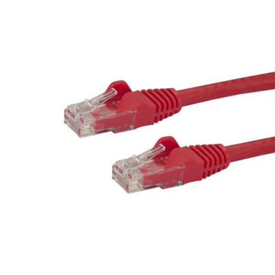StarTech.com 15m Red Snagless Cat6 UTP Patch Cable